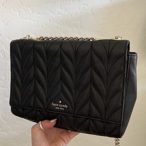 Kate Spade Emelyn Black Quilted Bag